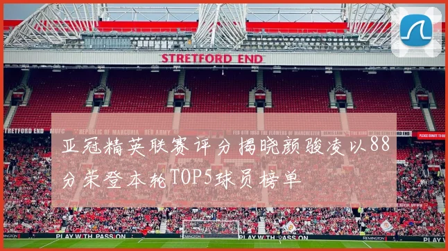 亚冠精英联赛评分揭晓颜骏凌以88分荣登本轮TOP5球员榜单
