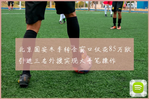 北京国安冬季转会窗口仅花85万欧引进三名外援实现大手笔操作